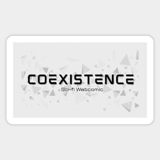 simple logo Coexistence Magnet